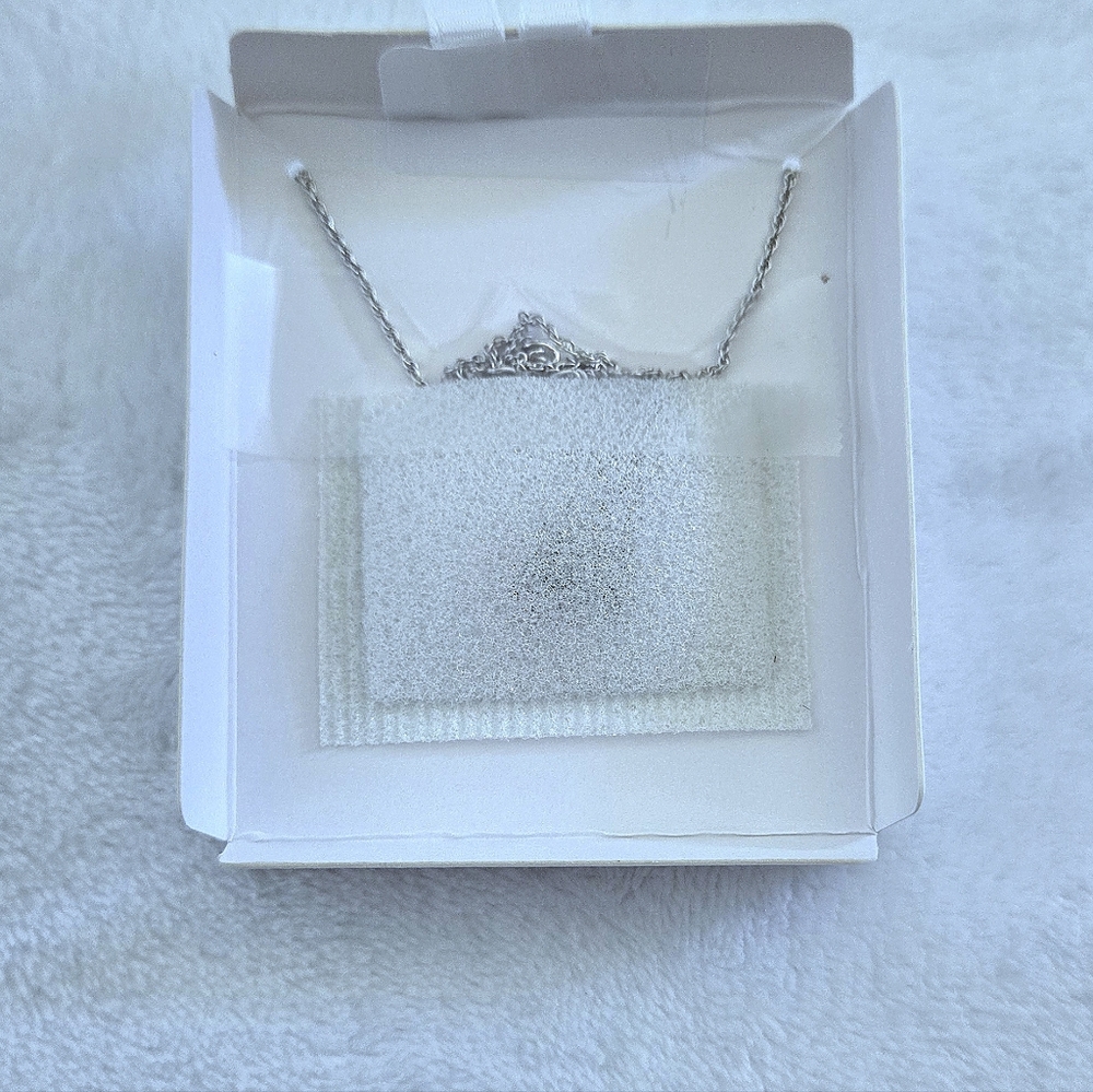 Annika Witt Sterling Silver🤍 Floating🛶 Scroll📜 Ball⚾️ Pendant Necklace - - Picture 10 of 15